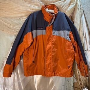 Columbia Men's Orange and Gray Performance Jacket